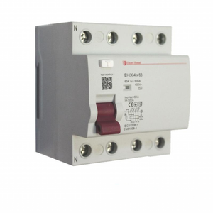 Disjoncteur RCCB 4P 25A 40A 63A Disjoncteur à courant résiduel en plastique ABS avec protection contre les surintensités et les surcharges - Product Image 5