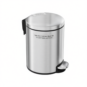 Cubo de Basura para Cocina Satin Art.11 de 5 Litros con Pedal y Embrague - Product Image 2