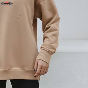 Vente directe d'usine Nouveau style Sweat-shirt à capuche pour femme en polyester/coton mélangé à séchage rapide pour l'hiver Nouvelle arrivée Haute qualité - Product Image 2