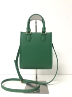 Sac bandoulière ALPHA KAPA ALPHA, sac bandoulière vert avec bouclier en relief
