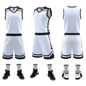 Vente en gros d'uniformes de basketball pour hommes personnalisés vêtements de sport en tissu coloré avec logo de l'équipe sublimation options de taille plus - Product Image 6