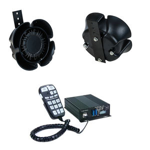 Kustom universal 12-24v suara keras mobil 120db kustom sirene darurat dan speaker klakson otomatis amplifier - Product Image 5