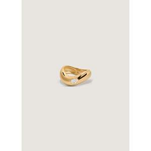 Anillo de Diamantes con Curva Demi - Product Image 1