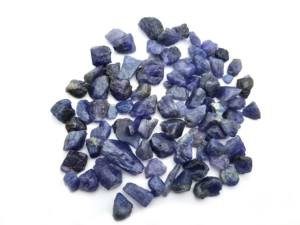 Mezcla de tanzanita natural, piedra preciosa suelta áspera, 1Kg, tanzanita cruda, tanzanita natural áspera para la fabricación de joyas - Product Image 5
