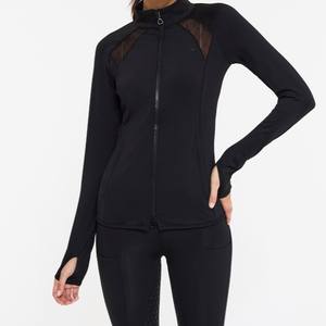 Premium Baselayer Show Shirts Ventilated Mesh Long Sleeve <b>Top</b> Equestrian Clothing Custom Wholesale <b>Horse</b> <b>Riding</b> Shirt for Women - Product Image 5