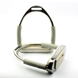 Étriers flexibles pour chevaux en matériau solide, fournitures équestres, paire, protection antidérapante de la cheville, équipement de sécurité équestre - Product Image 3