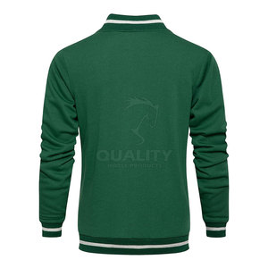 Chándal Deportivo para Hombre, Corte Regular, a la Moda, Cómodo, con Cierre, Transpirable, 100% Algodón, Venta Caliente - Product Image 5