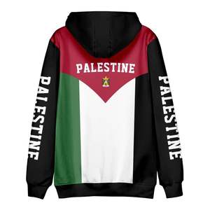 Palestine เสื้อฮู้ดปักลาย3D สำหรับฤดูหนาว, 2024คอตตอนให้ความอบอุ่นนุ่มพิเศษใส่ได้ทั้งผู้ชายและผู้หญิง - Product Image 4