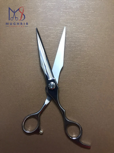Professional Barber <b>Scissors</b> Stainless Steel Straight Blade <b>Cuticle</b> <b>Scissors</b> Removable Handle Right-Handed Durable Steel Handle - Product Image 3