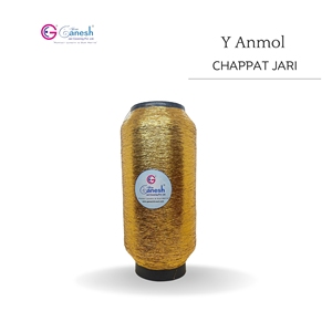เส้นด้าย Anmol Chapat Jari เส้นด้ายโลหะพรีเมี่ยมสำหรับการทอผ้าปักเหมาะสำหรับแฟชั่นและงานฝีมือตกแต่ง - Product Image 1