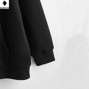 เสื้อฮู้ดแบบสวมหัวของผู้ชายเสื้อสเวตเตอร์ผ้าฝ้ายโพลีเอสเตอร์ผ้า100% น้ำหนักเบาดีไซน์แบบกำหนดเอง - Product Image 3