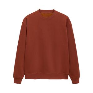 Sudadera de Cuello Redondo con Logotipo Personalizado para Hombre, 100% Algodón, Sólida, Ecológica, Transpirable, de Alta Calidad - Product Image 1