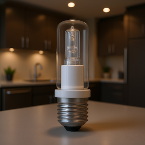 Bombilla Halógena Tubular Eco 175W E27 230V, Solución de Iluminación Ecológica - Product Image 3