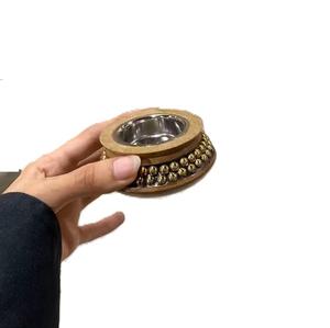 Handcrafted Wooden <b>Incense</b> Burner Traditional Bakhoor Burner <b>Box</b> for Oud, Cone, and Charcoal with Elegant Carved Design - Product Image 3