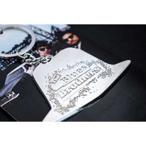 Llavero Metálico de Moda Blues Brothers, Llaveros Personalizados con Logotipo en Forma de Corazón, Estilo de Dibujos Animados, Aleación de Zinc - Product Image 2