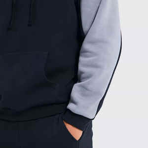 Matériau de qualité supérieure personnalisé survêtement de saison d'hiver pour hommes décontracté tissu respirant logo imprimé prix de gros ensemble de survêtement - Product Image 2