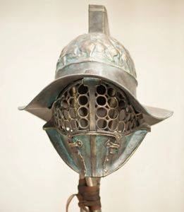 Gladiateur Jouer Spartiate Casque Soldat Bataille Médiévale Costume Cosplay Grec Sparte Ancien Romain Corinthien Acier - Product Image 3