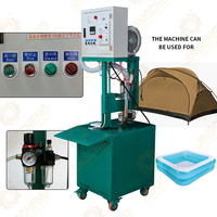 Machine de thermoscellage industrielle |   Soudeuse à air chaud pour bâche, PVC, bateaux pneumatiques et produits en PVC |   Soudage haute résistance