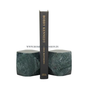 Nouvelle arrivée solide marbre école bibliothèque serre-livres à la main décoratif métal serre-livres en gros dessus de table décoration serre-livres - Product Image 1