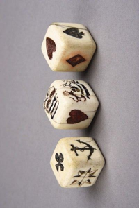 Dados de Hueso Natural Ecológicos, Hechos a Mano, Dados Clásicos para Juegos de Mesa como Ludo, Ajedrez y RPG - Product Image 6