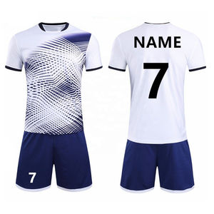 Venta al por mayor equipo últimos diseños calidad sublimación fútbol uniforme camisa fabricante fútbol Jersey con servicio OEM demanda del cliente - Product Image 4