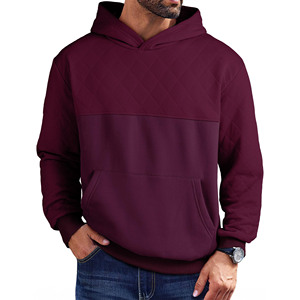 Sweats à capuche vintage avec logo personnalisé pour hommes pull en polaire de haute qualité vêtements personnalisés pour hommes sweats à capuche en coton pour hommes personnalisables - Product Image 1
