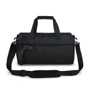 Gray Oxford 35L Sport <b>Duffel</b> <b>Bag</b> with Zipper Closure Separate Shoe Compartment for Exercise Fitness - Product Image 3