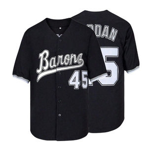 Fournisseur direct d'usine, équipe de conception par sublimation, maillot de softball à boutons complets, nom du joueur personnalisé, maillot de baseball - Product Image 2