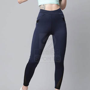 Leggings de yoga à taille élastique pour femmes, service OEM à faible MOQ, leggings de yoga de haute qualité, vêtements de fitness à prix avantageux - Product Image 3