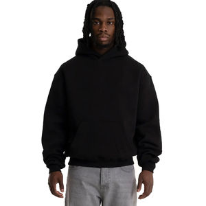 Sudaderas con capucha personalizadas de diseño superior para hombre, ropa de calle en Stock, mezcla básica de algodón, suministro directo de fábrica, sudadera con capucha para hombre superventas - Product Image 1