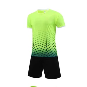 Garçon fille Fans chemise de Football hommes et enfants maison jeux extérieurs maillots de Football Kits à manches courtes uniforme vêtements d'entraînement - Product Image 1