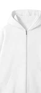 Sweats à capuche surdimensionnés zippés qualité supérieure 100% coton - Product Image 6