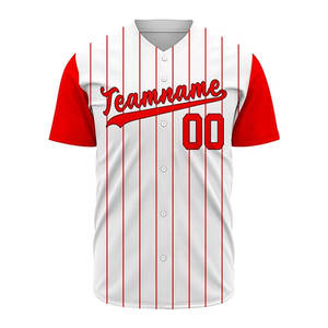 เสื้อเบสบอลแบบกำหนดเองพิมพ์ชื่อ/หมายเลข/โลโก้ เสื้อฮิปฮอป เสื้อผ้ากีฬาเบสบอลสำหรับผู้ชายผู้หญิง - Product Image 2