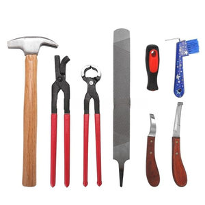 Kit de Herramientas de Herrador Profesional de Acero Inoxidable de Alta Resistencia, Instrumentos Quirúrgicos Veterinarios Power Hint para el Cuidado de Caballos - Product Image 3