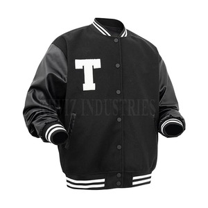 Veste Lettermen à broderie légère et confortable Veste Lettermen à broderie à bas prix - Product Image 2