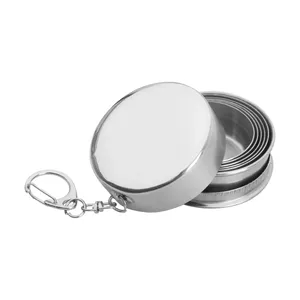 Gobelet personnalisé Nautilus en acier inoxydable, gadgets pliables - Product Image 4
