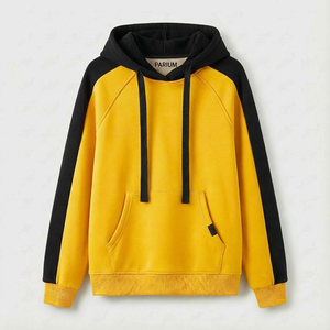 Sweat-shirts à capuche pour femmes à coupe régulière personnalisables, manches raglan, pull-over, streetwear, prix de gros de la marque propre, sweat-shirts en coton - Product Image 3