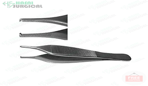 Fórceps de tejido de alta calidad 1X2 fórceps de disección de tejido dental 20 piezas CE / ISO aprobado Acero inoxidable tamaño personalizado - Product Image 5