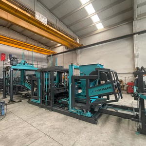 Machine de production de pavés et de briques BS-20 Composants centraux PLC et pompe pour la fabrication de blocs creux en béton - Product Image 1