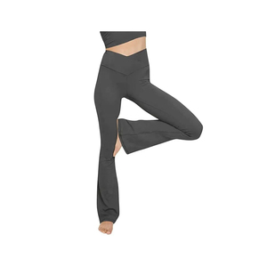 Pantalon évasé femme patchwork très vendu Jeans taille haute stretch slim déchiré Pantalon cargo Street Wear - Product Image 2