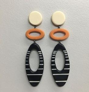 Pendientes colgantes únicos clásicos hechos a mano de diseño moderno hechos con cuerno de búfalo natural, pendiente de cuerno de búfalo de lujo de la India - Product Image 6