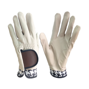 Gants de golf personnalisés Cabretta complet en cuir véritable pour hommes femmes poignet imprimé Logo personnalisé main gauche droite dimensionnement accessoire de sport - Product Image 1