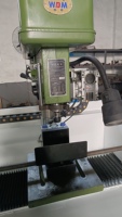 ODM OEM haute précision des trous centraux double double double tête foreuse cnc deux plates-formes perceuse CNC pour le métal