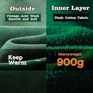 Sudadera con capucha lavada con ácido personalizada para hombre, ropa de calle de gran tamaño, sudadera con capucha de moda, proveedor de ropa de moda al por mayor - Product Image 5