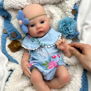 Muñeca Reborn Realista de Silicona de 16 Pulgadas, Niña, Tacto Real de Piel, Venas 3D Pintadas a Mano, Regalo Perfecto para Coleccionistas - Product Image 3