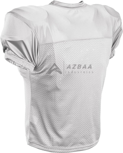 Jersey de práctica de equipo de fútbol americano Premium de Venta caliente/Jersey de práctica de fútbol de malla blanca para hombres - Product Image 2