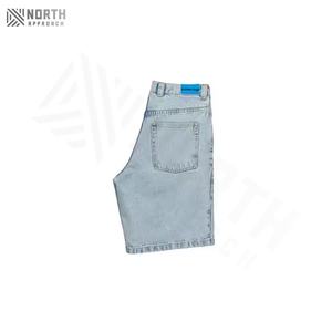 Pantalones Cortos de Mezclilla de Alta Calidad Disponibles, Pantalones Cortos Holgados de Mezclilla Azul para Hombre, Pantalones Cortos Transpirables de Algodón para Hombre, Pantalones Cortos Deportivos de Verano para Hombre - Product Image 3