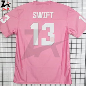 Custom New Stitched Breathable 100% Polyester American Football Jersey Personalized Design Premium Quality Team Spirit Your Game - Product Image 5