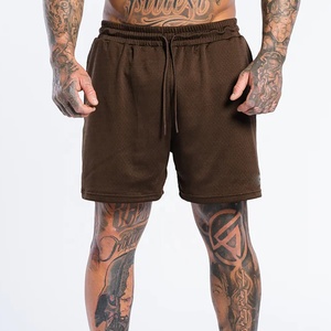 2023 vente en gros été taille élastique Logo personnalisé hommes shorts de gym course Nylon Polyester maille Shorts de plage pour hommes - Product Image 1