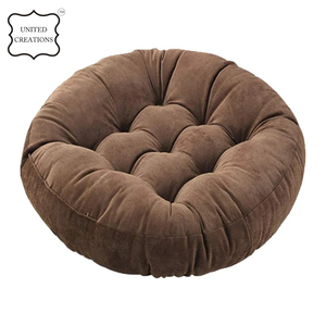 Machine Washable Round Yoga Cushion with Carrying Handle <b>Bolster</b> <b>Pillow</b> for Massage Accessories for Yoga Practice - Product Image 4